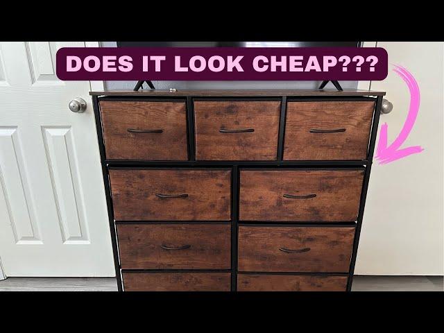 WLIVE 9-Drawer Dresser, Fabric Storage Tower for Bedroom, Hallway, Closet Review