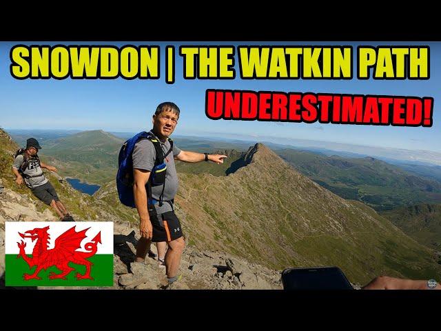 We UNDERESTIMATED hiking SNOWDON via The Watkin Path | FULL POV Experience up Wales mountain 󠁧󠁢󠁷󠁬󠁳󠁿