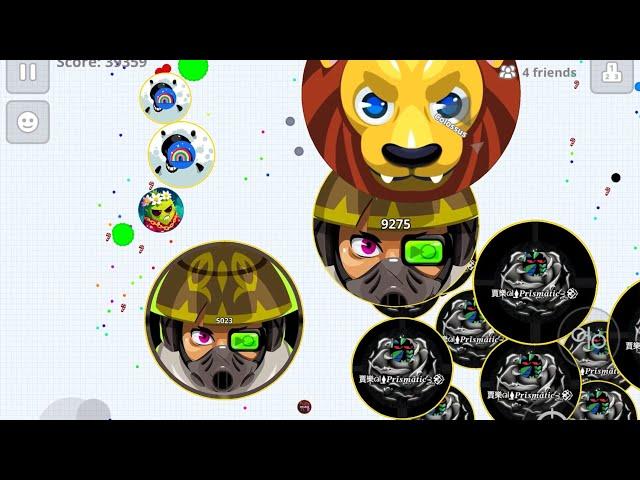 INSANE TAKEOVERS (AGAR.IO MOBILE)