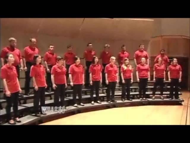 "Alleluia" Eric Whitacre - University of Louisville Cardinal Singers