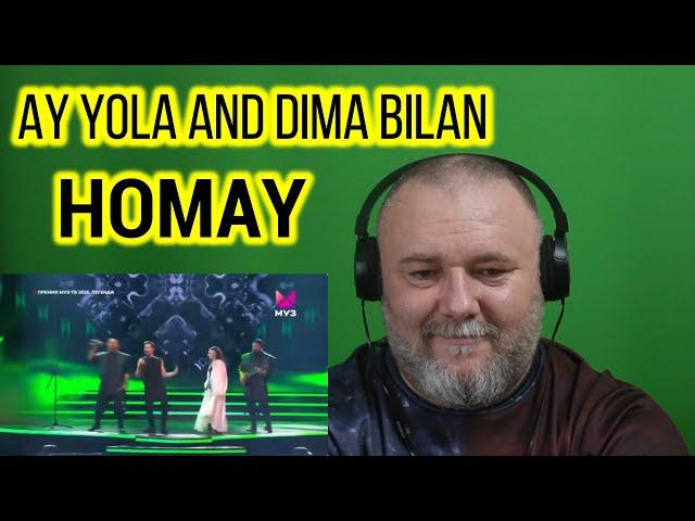AY YOLA AND DIMA BILAN - HOMAY [MUZ TV AWARDS PERFORMANCE] (REACTION)