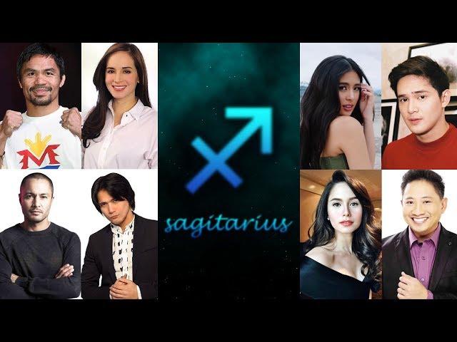 SAGITTARIUS Celebrities in the Philippines