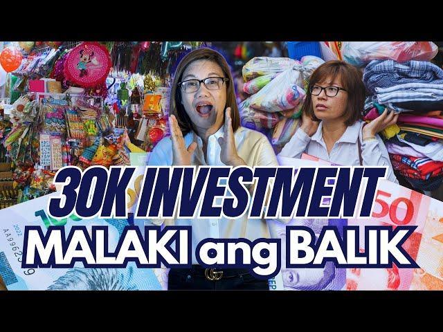 30K INVESTMENT MALAKI ang BALIK