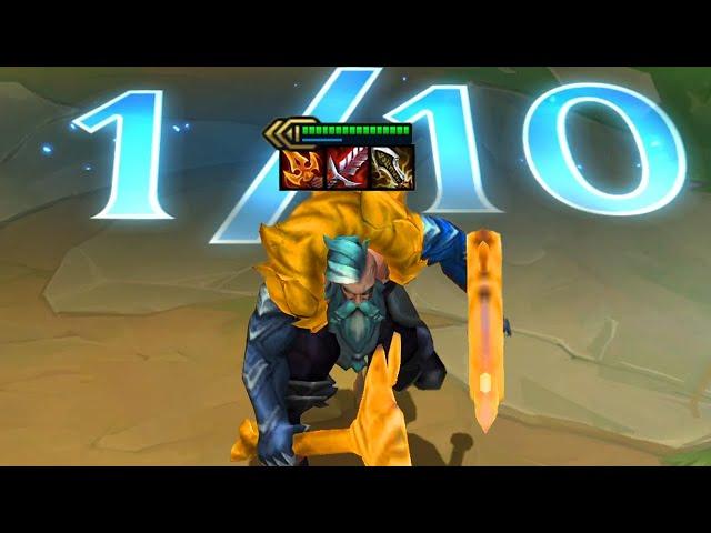 ***1 VS 10 Olaf ⭐⭐⭐ | TFT Set 12