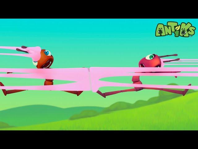 Stick Together Like Glue | Antiks  | Action Cartoons For Kids