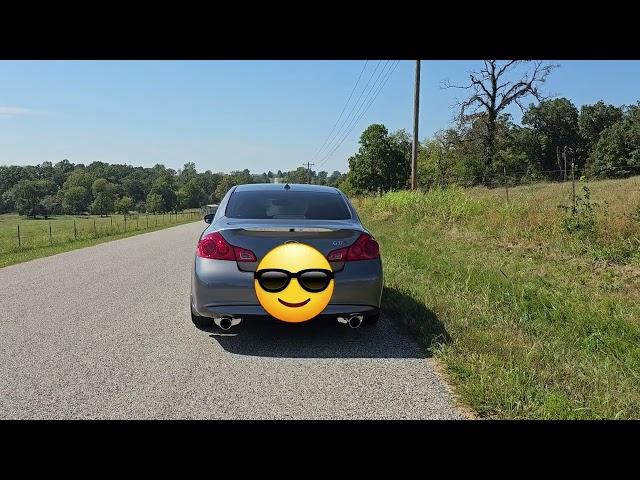 G37 Fast Intentions Exhaust