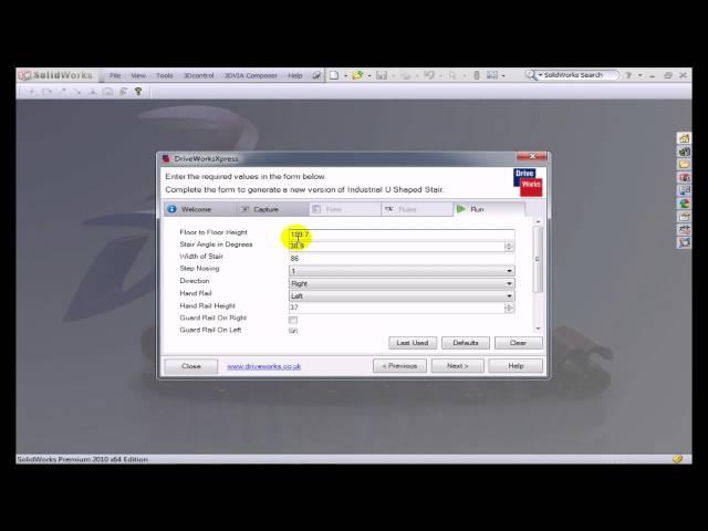DriveWorksXpress Demo by MLC CAD Systems