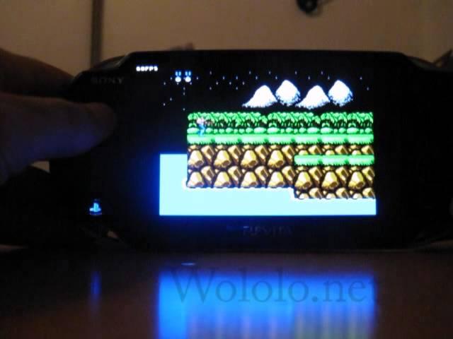 NesterJ (NES emulator) running on the PS Vita 2.12