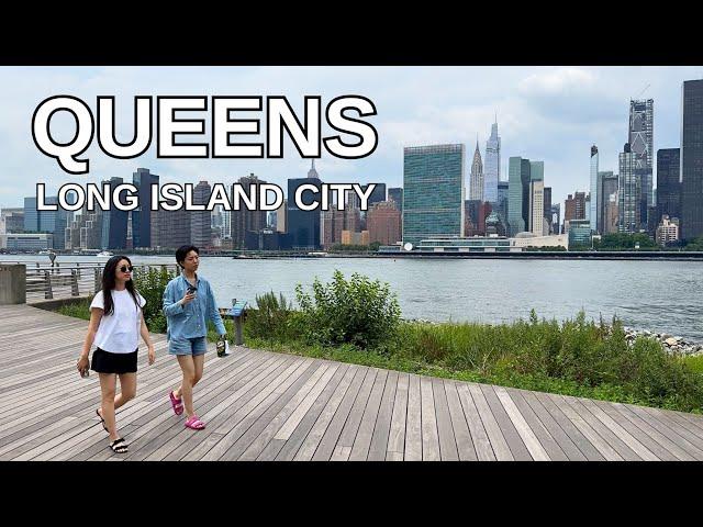 NEW YORK CITY Walking Tour [4K] - QUEENS - LONG ISLAND CITY