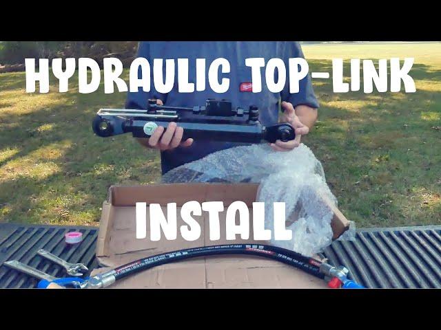 Adding Hydraulic Top Link to Summit TX25