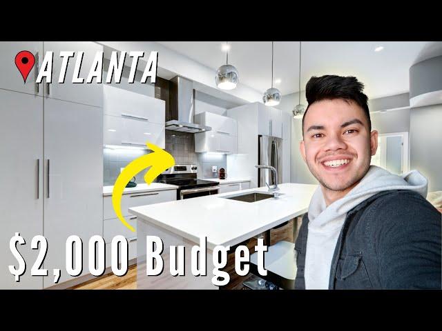 Atlanta Apartment Hunting with a $2,000 Budget! (names & prices included)