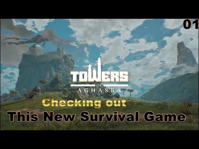 Checking Out This EARLY ACCESS New Survival Game (PC) TOWERS OF AGHASBA