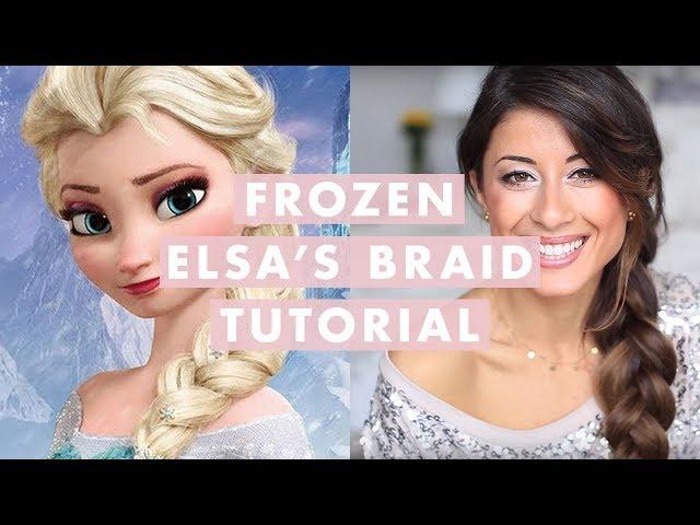 Frozen Elsa's Braid Hair Tutorial