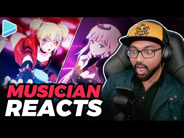 Musician Reacts to 【MV】Go-Getters - Mori Calliope (Ending Theme of Suicide Squad: ISEKAI)