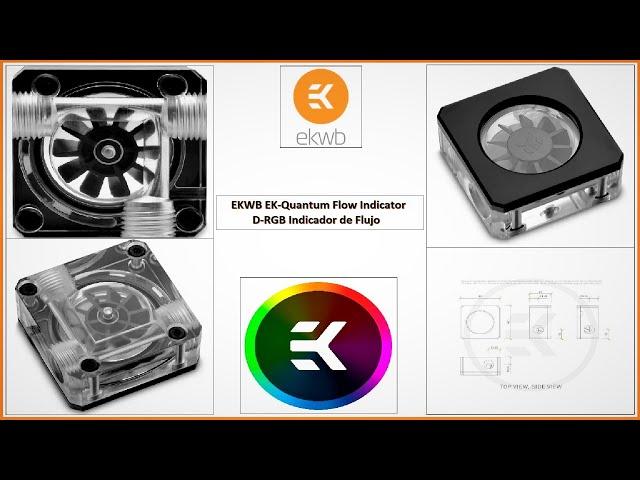 EK Water Blocks EK Quantum Flow Indicator D-RGB