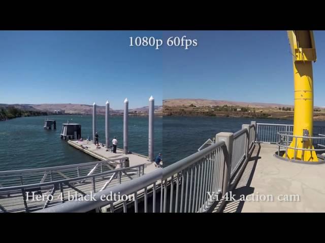 Yi 4k action cam vs hero 4 black Image stabilization