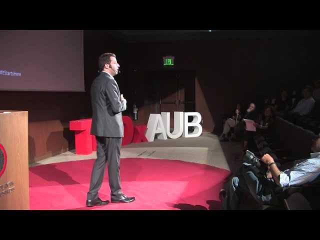 Old school parenting - insights through comedy: Fadi Katergi at TEDxAUB