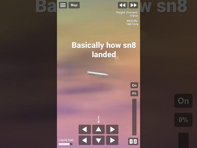 Sn8 landing