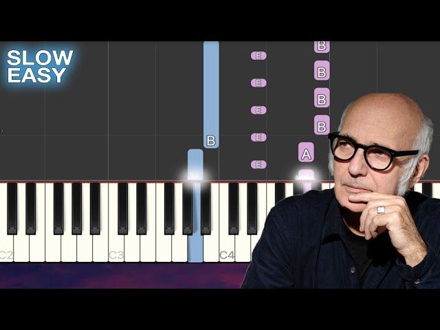 Fly - Ludovico Einaudi (Intouchables) SLOW EASY Piano Tutorial