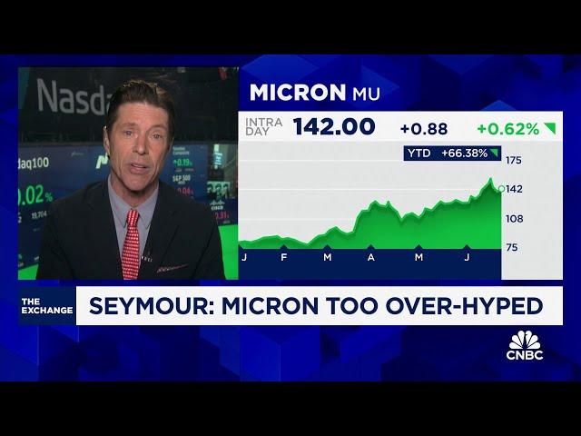 Here's why Tim Seymour is not bullish on Micron