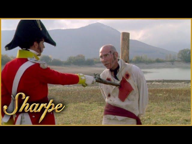 Sharpe Puts  Obadiah Hakeswill To The Firing Squad | Sharpe