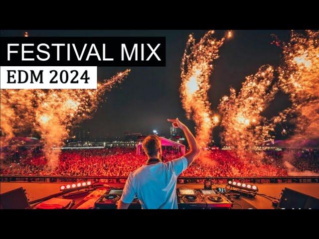 EDM FESTIVAL MIX 2024 - Party Electro Techno Rave Music