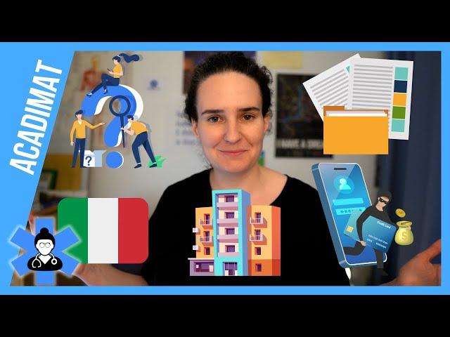 LIVESTREAM + Q&A: Jumpstart guide to your life in Italy