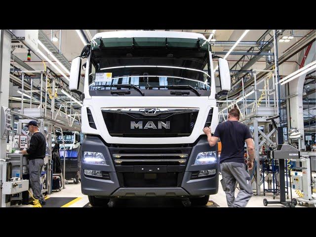 Manufacturing MAN trucks - Production heavy goods vehicles