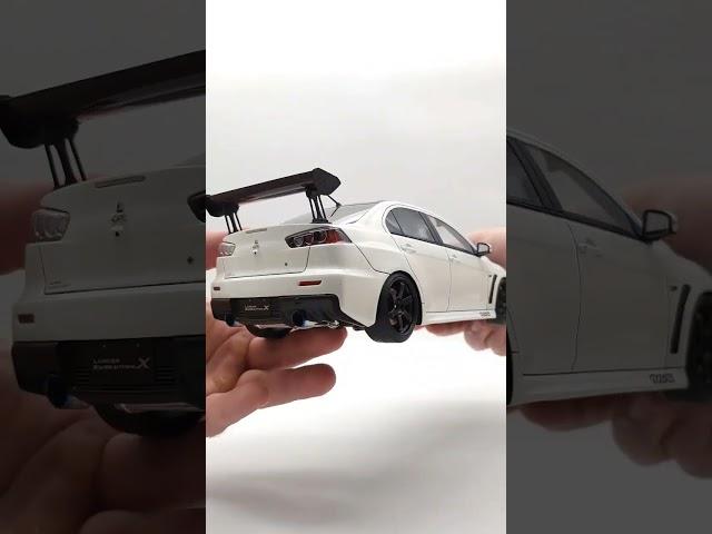 Mitsubishi Lancer Evolution X#modelcars #scalereviews #cars #118cars #evolution #mitsibishi #jdm
