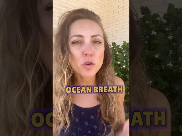 Learn Ujjayi Pranayama or Ocean Breath (for yoga and meditation)