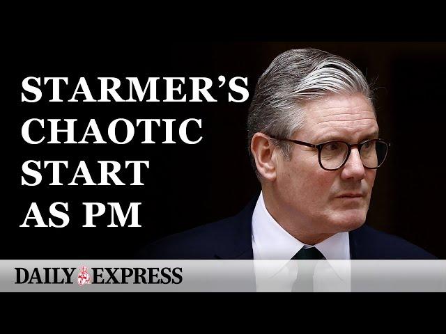 Inside Keir Starmer's chaotic first 100 days as Prime Minister