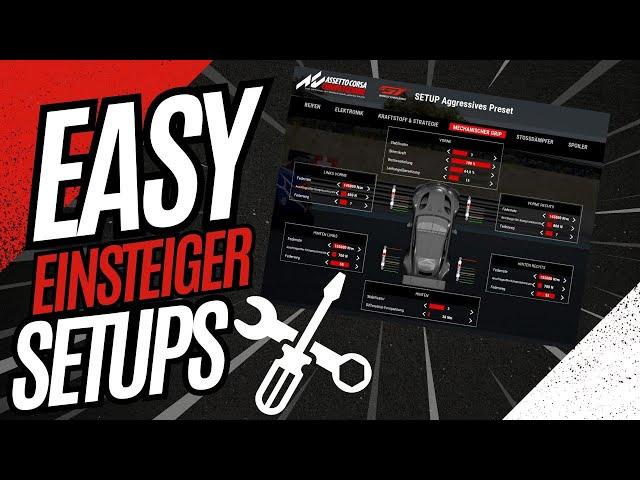 ACC Setup Guide für EINSTEIGER / Tipps fürs eigene Setup in Assetto Corsa Competizione