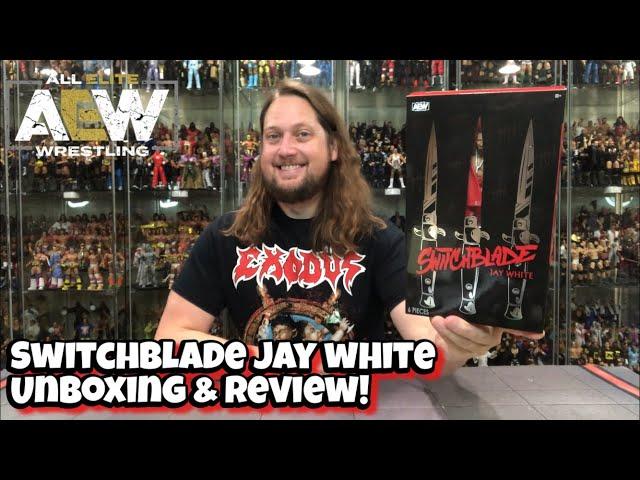 Switchblade Jay White AEW Unboxing & Review!