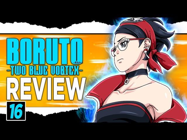 Baryon Mode Naruto SURPASSED & SARADA VS MATSURI - Boruto Two Blue Vortex Chapter 16 Review!