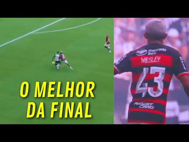 WESLEY EVOLUIU MUITO COM O FILIPE LUÍS | Wesley vs Atlético-MG