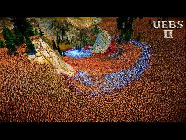 JEDI KNIGHTS & LORD ZEDD vs 4,000,000 GREEK HOPLITES | Ultimate Epic Battle Simulator 2 | UEBS 2