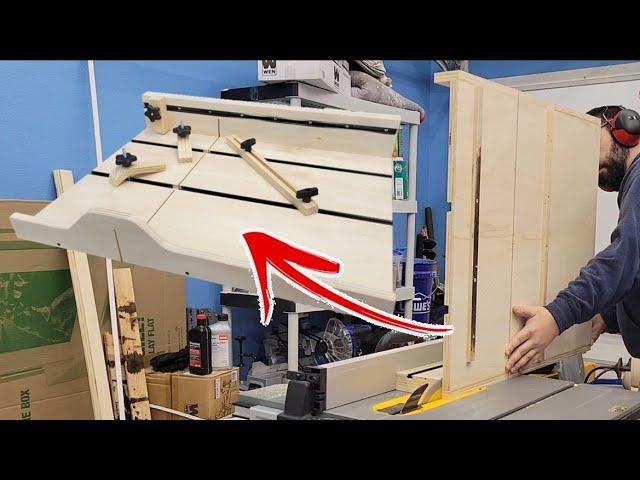 How NOT To Build a Table Saw Sled // Custom T-Track Holders