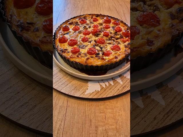Potato quiche (recipe in the description) #easyrecipe #recipe #delicious #dinner