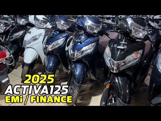 125cc Scooter King With New Updates | 2025 Honda Activa 125 Emi & Finance Details | Activa 125 New