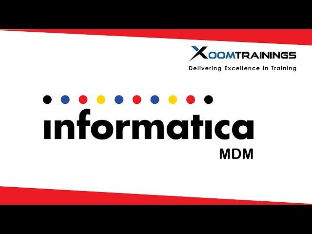 Informatica MDM Online Training