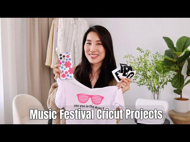 Music Festival Inspired Cricut Projects Using Joy Xtra | Chris Han