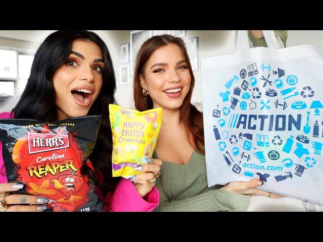 ACTION SNOEP & SNACKS PROEVEN met Ipek!!  | Kristina K 