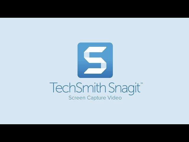 TechSmith Snagit: Screen Capture Video