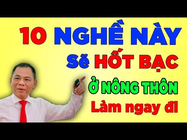 Kỳ Lạ: 10 Cách LÀM GIÀU NHANH NHẤT Ở Nông Thôn - Ít Ai Chịu Làm