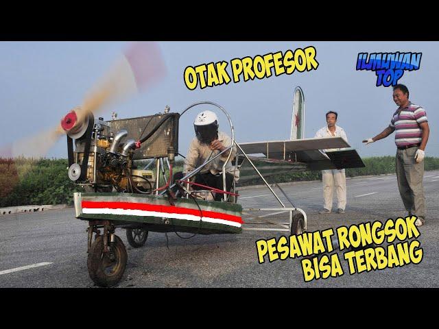 Otak Kelewat Encer Ya Begini ! 15 Kendaraan Dari Rongsok Yang BISA Terbang, PESAWAT Dan HELIKOPTER