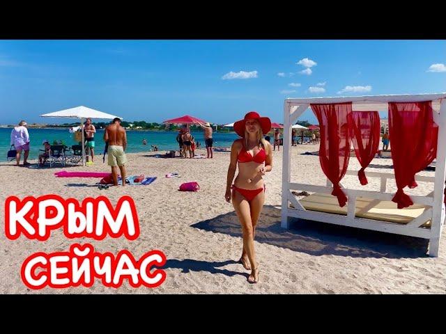 Крым Черноморское: НИЧЕГО СЕБЕ пляж и сервис ! Западный Крым сейчас 2023 // Отель Grande del Mare