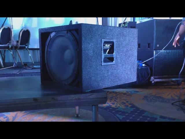 Running subwoofer