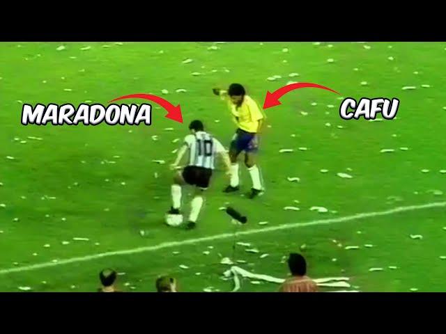 The return of Maradona against Brazil with the magic intact! (1993)