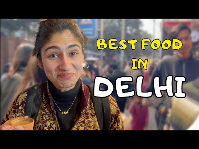 Top 10 Places to Eat STREET FOOD In DELHI