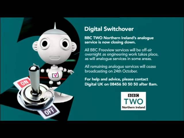 BBC Two NI Analogue Shutdown